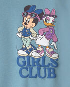Toddler Girl 2-Piece Disney&copy; Minnie & Daisy Fleece Long-Sleeve Top & Pant Set - Blue, image 4 of 5 slides