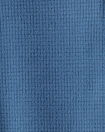 Tout-petit gar&ccedil;on - Pyjama une pi&egrave;ce ajust&eacute; en molleton &agrave; manches longues - Bleu, 