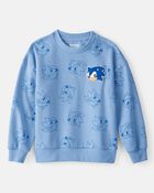 Boys Sonic the Hedgehog&trade; Pullover Sweatshirt - Blue, image 1 of 2 slides