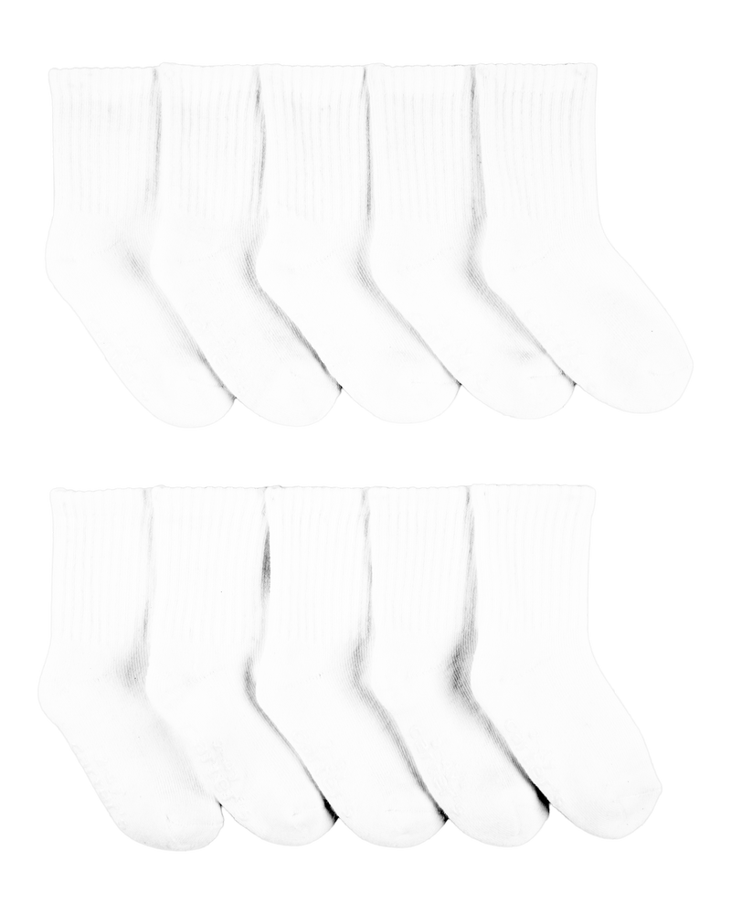 Enfant en bas âge 10 paires de chaussettes mi-mollet, image 1 sur 2 diapositives