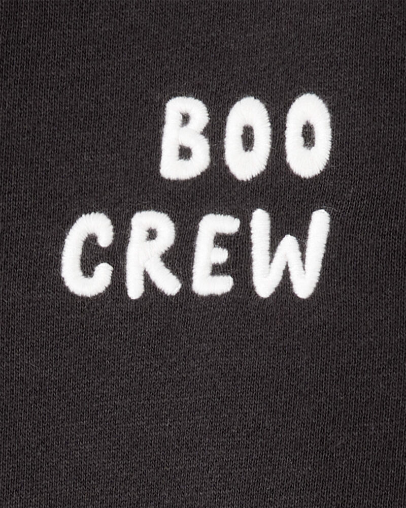 Toddler Organic Cotton 'Boo Crew' French Terry Sweatshirt, image 3 of 4 slides
