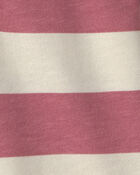 Toddler Girl Organic Cotton French Terry Rugby Polo, image 3 of 4 slides