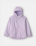 Girls Kombi Drop Waterproof Rain Jacket &ndash; Purple, image 1 of 4 slides