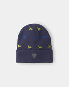 Gar&ccedil;ons - Tuque Preppy Kombi - Bleu marine, image 1 sur 2 diapositives