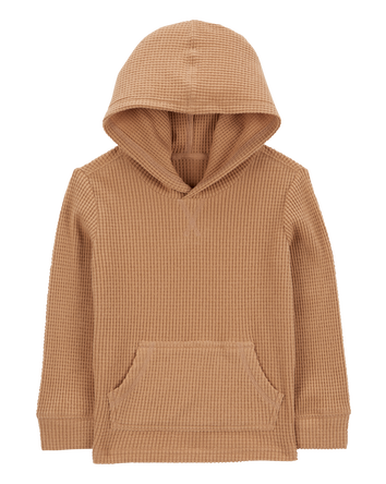Toddler Thermal Long-Sleeve Shirt - Tan, 