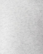 Toddler Boy Solid Fleece Long-Sleeve Hoodie - Grey, image 2 of 3 slides
