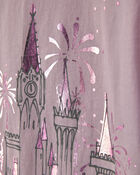 Girls Disney&copy; Castle Graphic Tee - Pink, image 2 of 3 slides