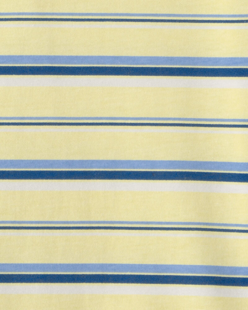 Toddler Striped T-Shirt - Yellow/Blue, image 2 of 3 slides