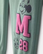 Girls Disney&copy; Minnie Mouse Fleece Joggers - Green, image 3 of 4 slides