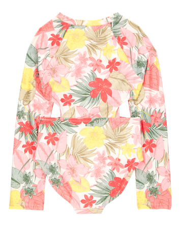 Kid 1-Piece Floral Rashguard, 