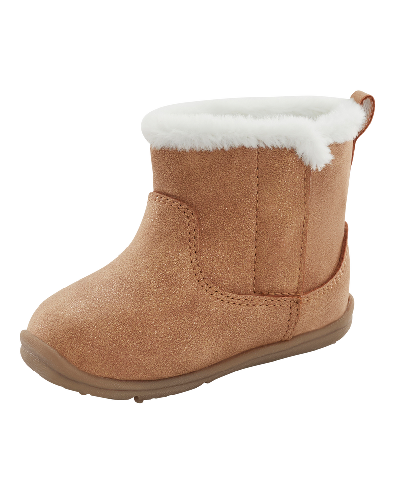 Baby Easy Step Sherpa Winter Boots, image 6 of 7 slides