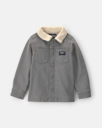 Tout-petit gar&ccedil;on &ndash; Chemise boutonn&eacute;e en denim &ndash; D&eacute;lav&eacute; clair, 