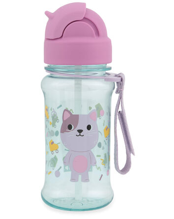 Besties Squad Straw Bottle With Tritan&trade; Renew - Cat, 