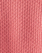 Toddler 2-Piece Organic Cotton Crotchet Knit Set, image 4 of 5 slides
