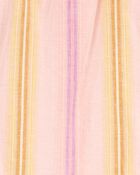 Striped Linen Tiered Maxi Dress, image 3 of 4 slides