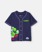 Boys Nintendo Super Mario Jersey - Navy Blue, image 1 of 4 slides