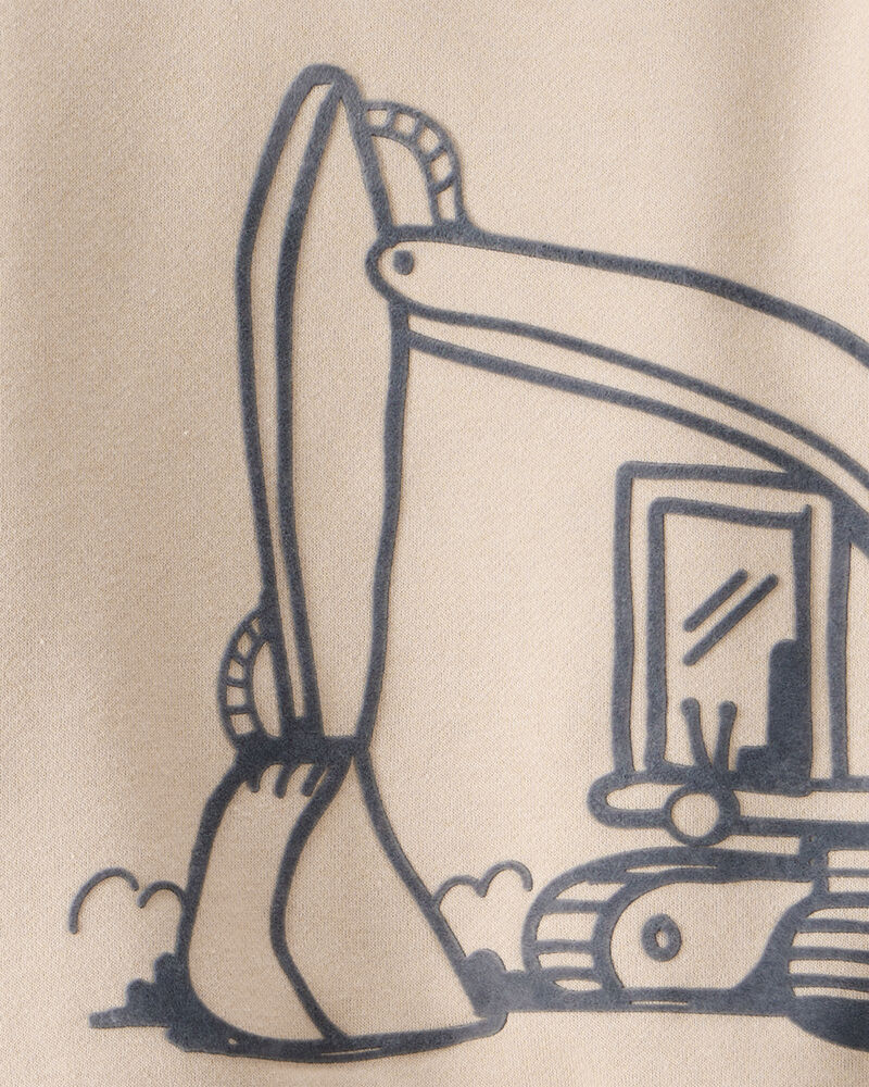 Toddler Boy 2-Piece DayDream Fleece Construction Long-Sleeve Tee & Pant Set, image 5 of 6 slides