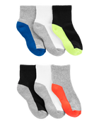 Kid 6-Pack Active Socks, image 1 of 2 slides