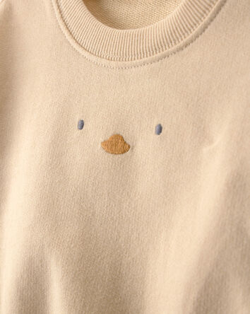 Baby Chick Bubble Romper & Hat Set - Yellow, 