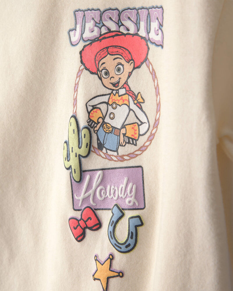 Tout-petit fille - Ensemble 2 pi&egrave;ces haut &agrave; manches courtes et short en jersey bouclette Pixar&copy; Toy Story - Mauve/Cr&egrave;me, image 3 sur 5 diapositives