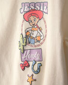 Tout-petit fille - Ensemble 2 pi&egrave;ces haut &agrave; manches courtes et short en jersey bouclette Pixar&copy; Toy Story - Mauve/Cr&egrave;me, image 3 sur 5 diapositives