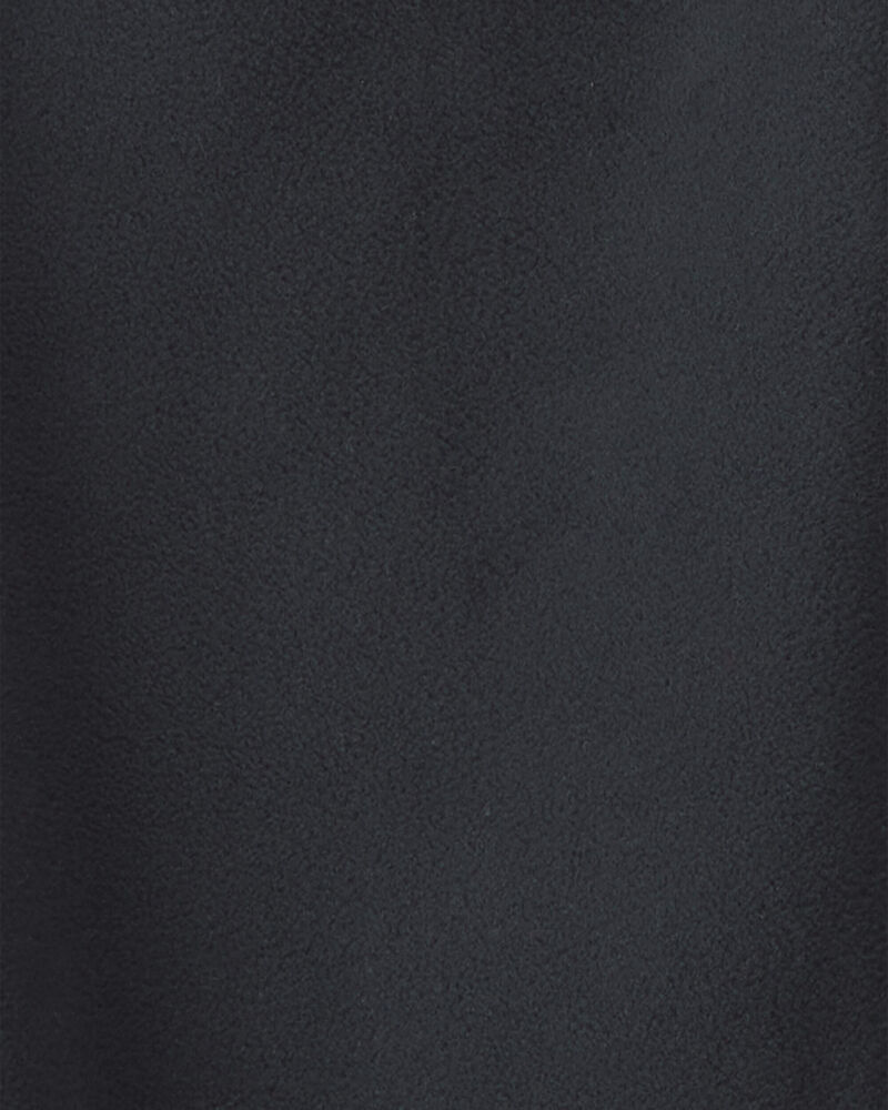 Boys Microfleece Wide-Leg Pants - Black, image 3 of 4 slides