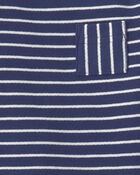 Baby Boy 4-Piece Shark Top & Short Set - Blue, image 2 of 4 slides