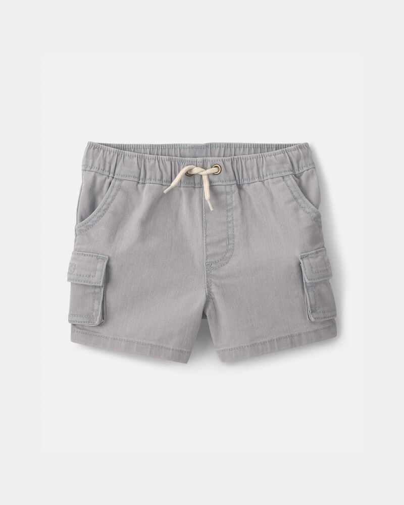 B&eacute;b&eacute; gar&ccedil;on - Short cargo avec poches - Gris, image 1 sur 4 diapositives