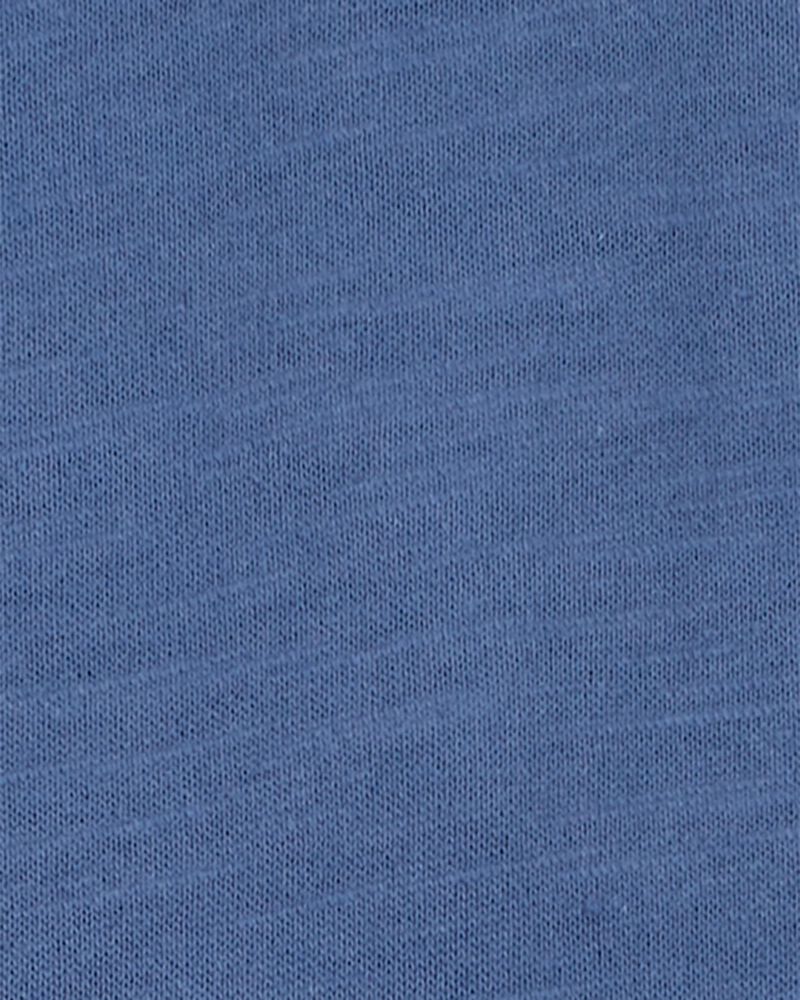 Baby 2-Piece Polo Bodysuit & Striped Short Set - Navy, image 2 of 3 slides