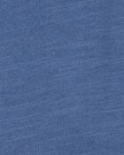 Baby 2-Piece Polo Bodysuit & Striped Short Set - Navy, image 2 of 3 slides