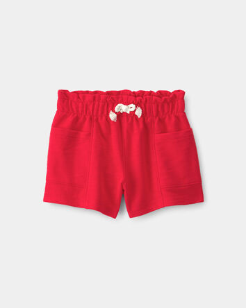 Tout-petit fille - Short en jersey bouclette - Rouge, 