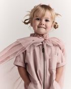 Toddler Girl Confetti Dress Up Cape - Light Pink, image 3 of 7 slides