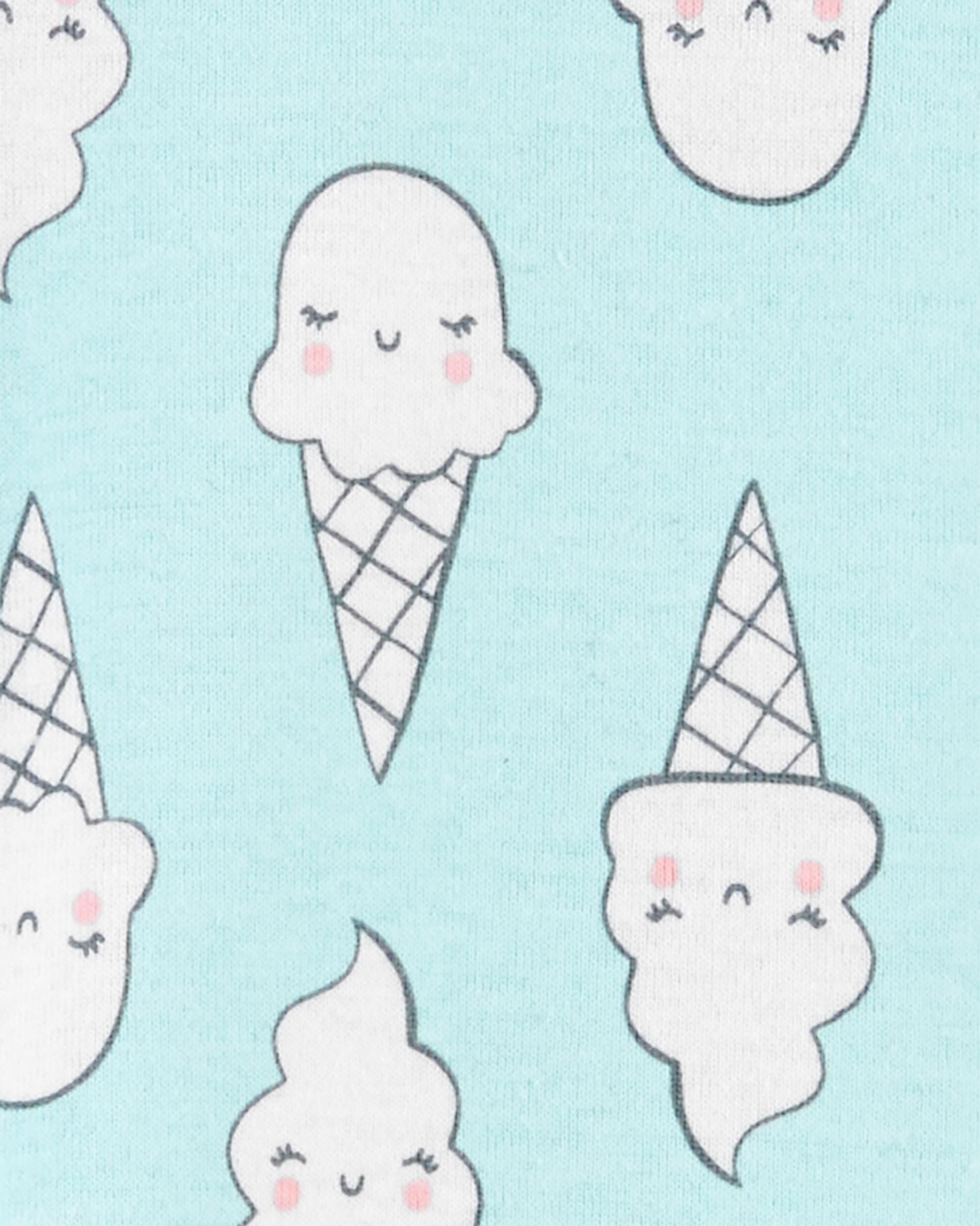 Carters ice hot sale cream pajamas