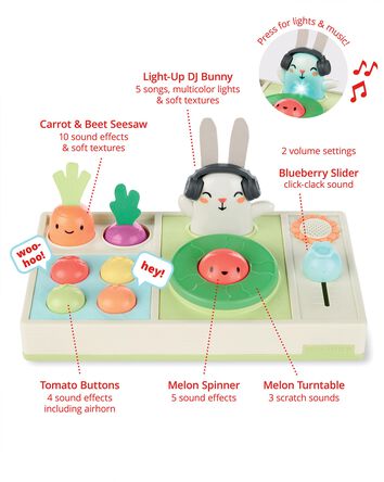 Farmstand Let The Beet Drop DJ Set Baby Musical Toy, 