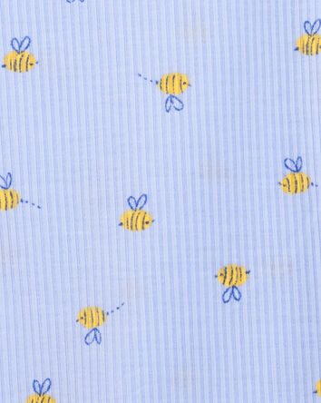Filles - Emballage de 2 robes de nuit à fleurs - Bleu, 
