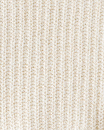 Girls Long-Sleeve Sweater - Ivory, 