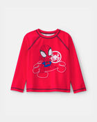 Toddler Boy &copy;Marvel Spider-Man Long-Sleeve Rashguard - Red, image 1 of 3 slides