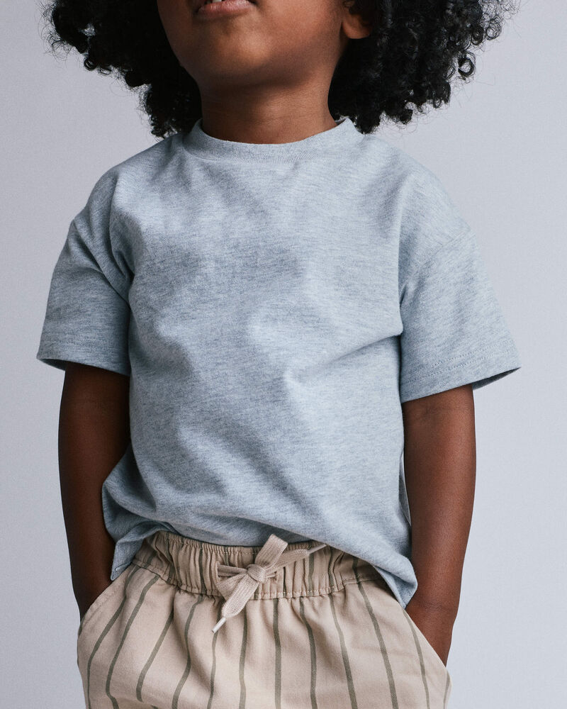 Tout-petit - T-shirt d&eacute;contract&eacute; - Gris clair, image 3 sur 5 diapositives