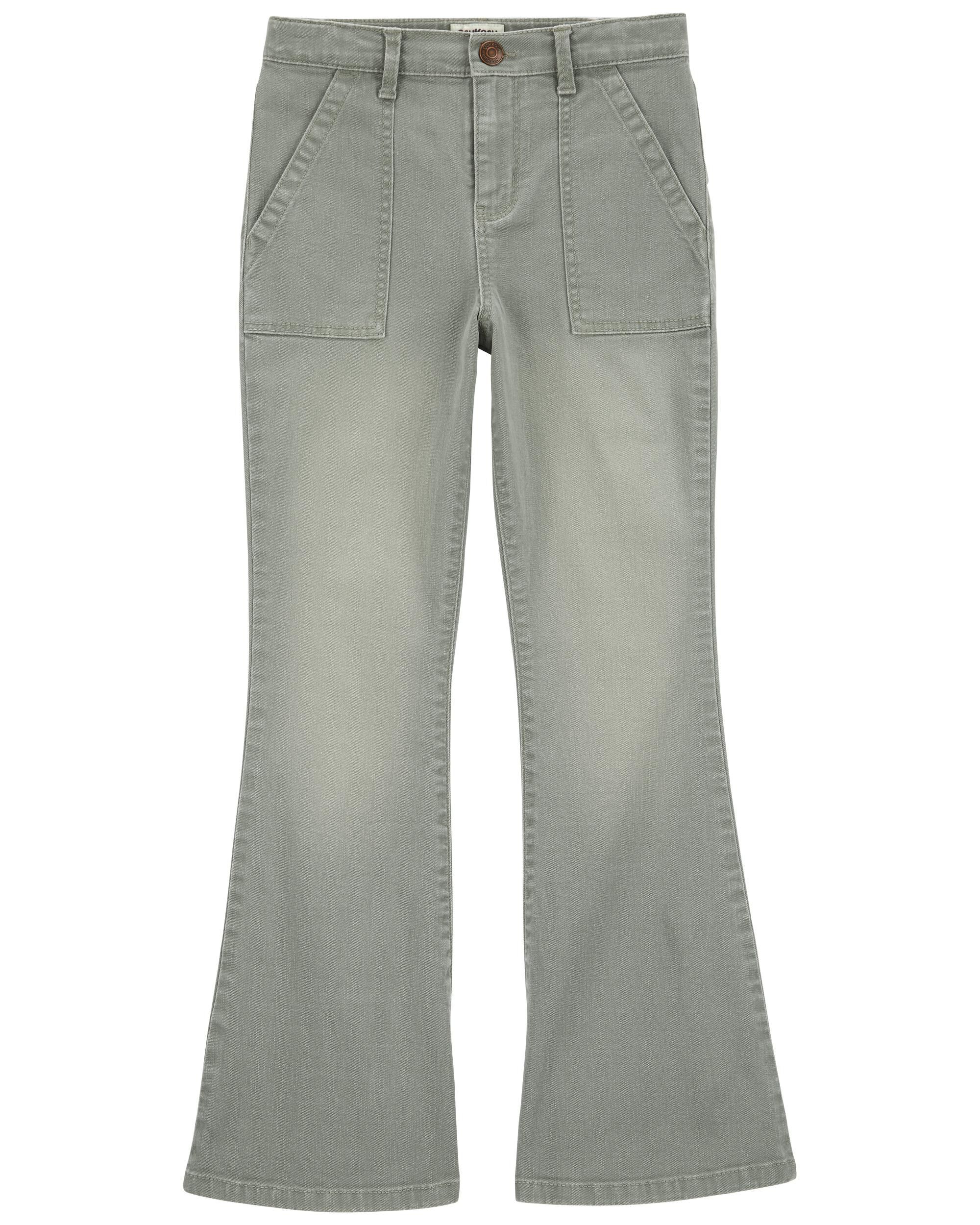 Green High Rise Flare Jeans Carter s Oshkosh Canada