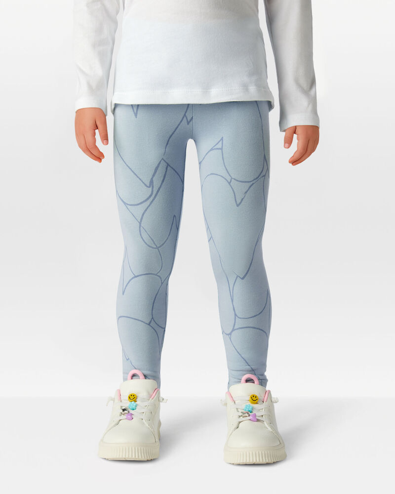 Toddler Girl Heart Leggings, image 3 of 6 slides