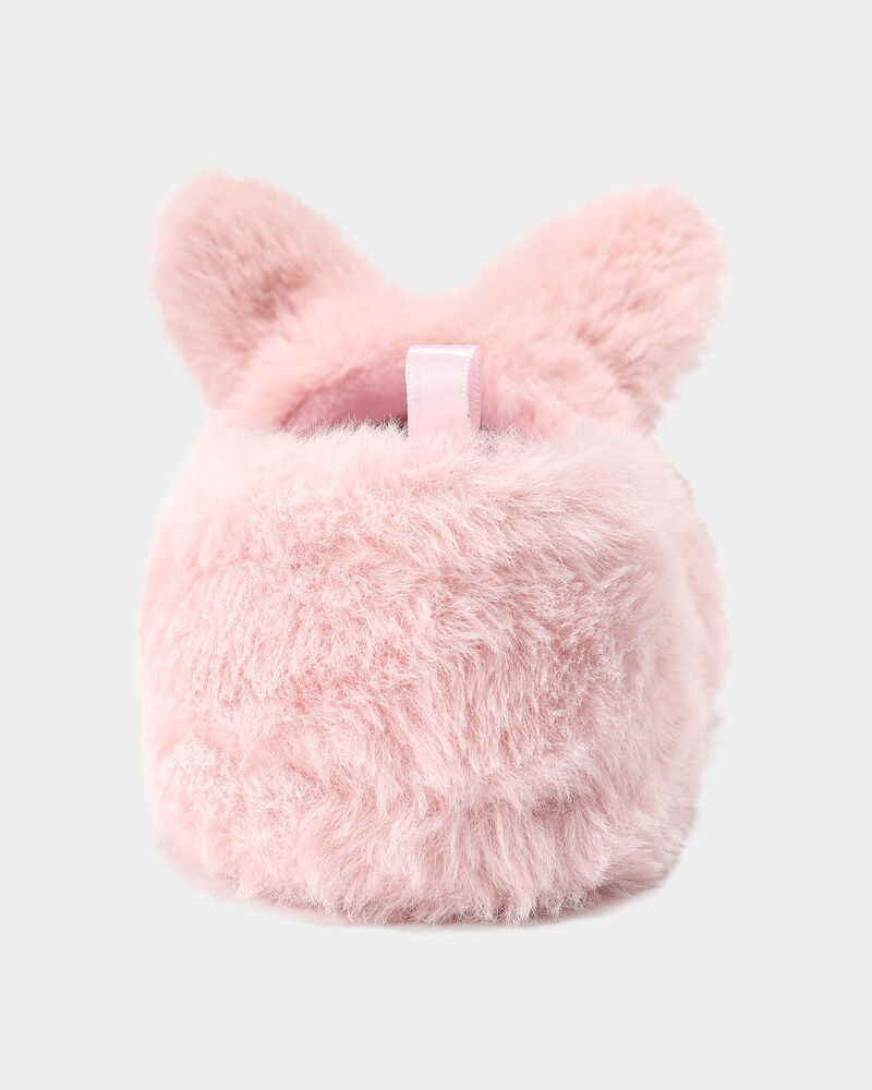 Girls Bunny Slippers - Pink, image 3 of 6 slides