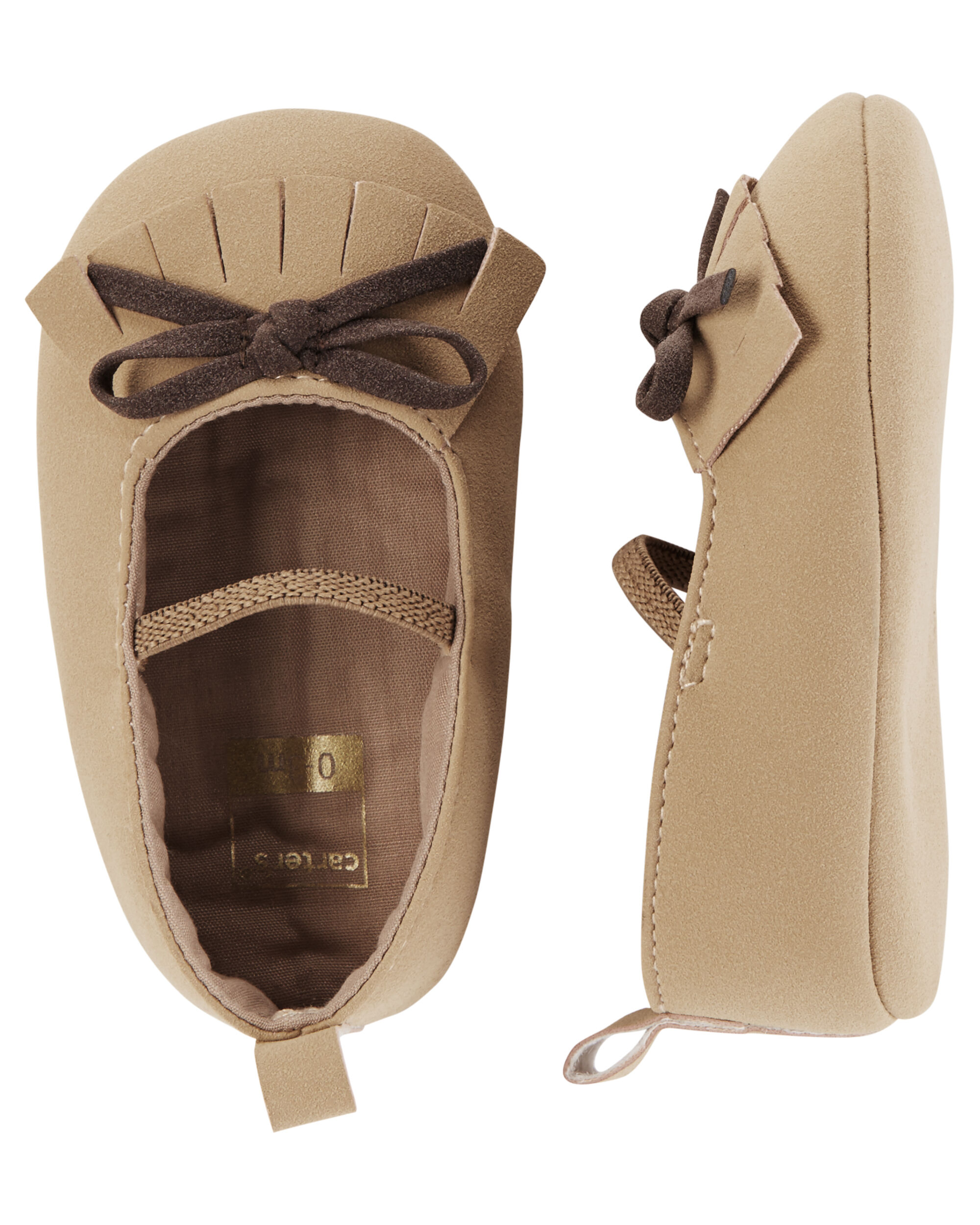 Carter's moccasin crib shoes clearance