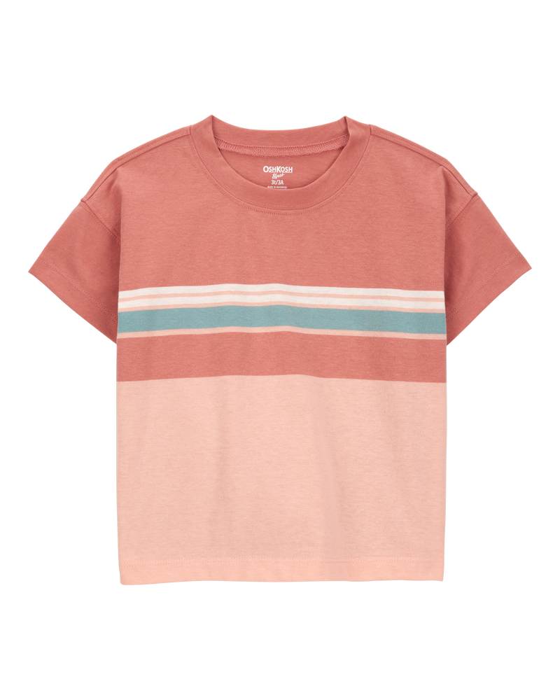 Baby Short-Sleeve Colour Block Tee, image 1 of 3 slides