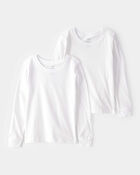 Boys 2-Pack Cotton Undershirts, image 1 of 2 slides