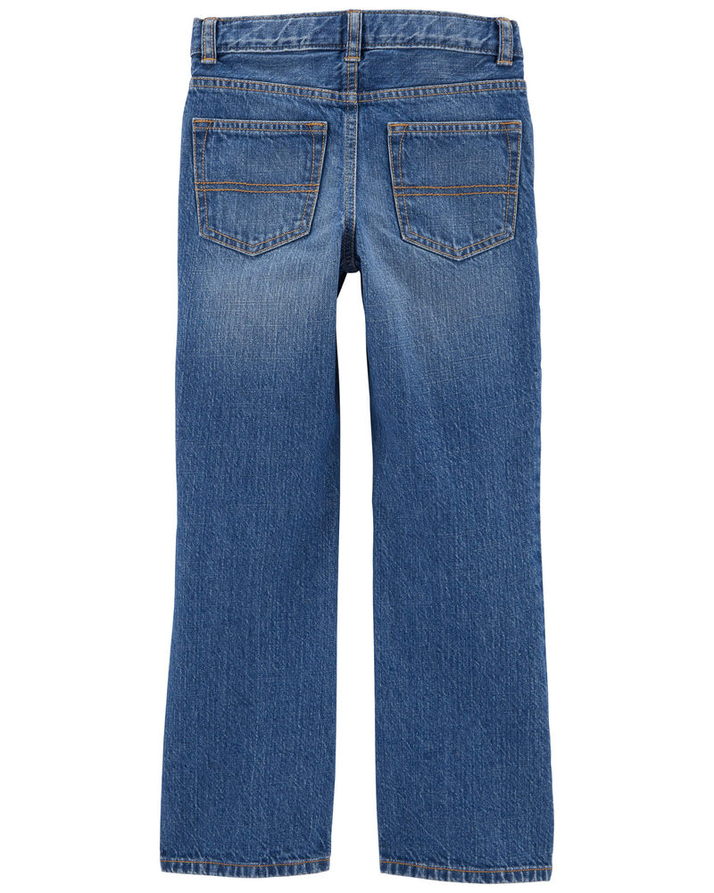 Jeans de coupe botte (étroite) à délavage héritage, image 2 sur 2 diapositives