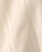 Girls Toddler Girl Long-Sleeve Top - Cream, image 2 of 3 slides