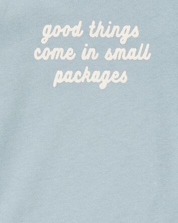 Baby Good Things Come In Small Packages Long-Sleeve Bodysuit, 