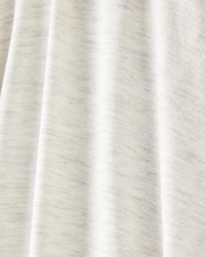 Baby Solid 2-Way Zip PurelySoft Sleeper Pyjamas - Grey, image 3 of 6 slides