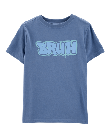 Kid Bruh Graphic Tee - Blue, 