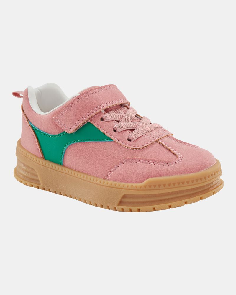 Tout-petit Espadrilles d&eacute;contract&eacute;es - Rose/Vert, image 1 sur 7 diapositives